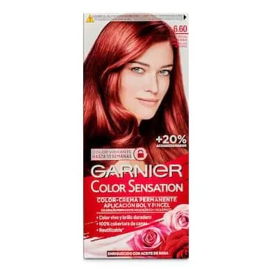Tinte rojo intenso nº6.60 Color sensation caja 1 unidad