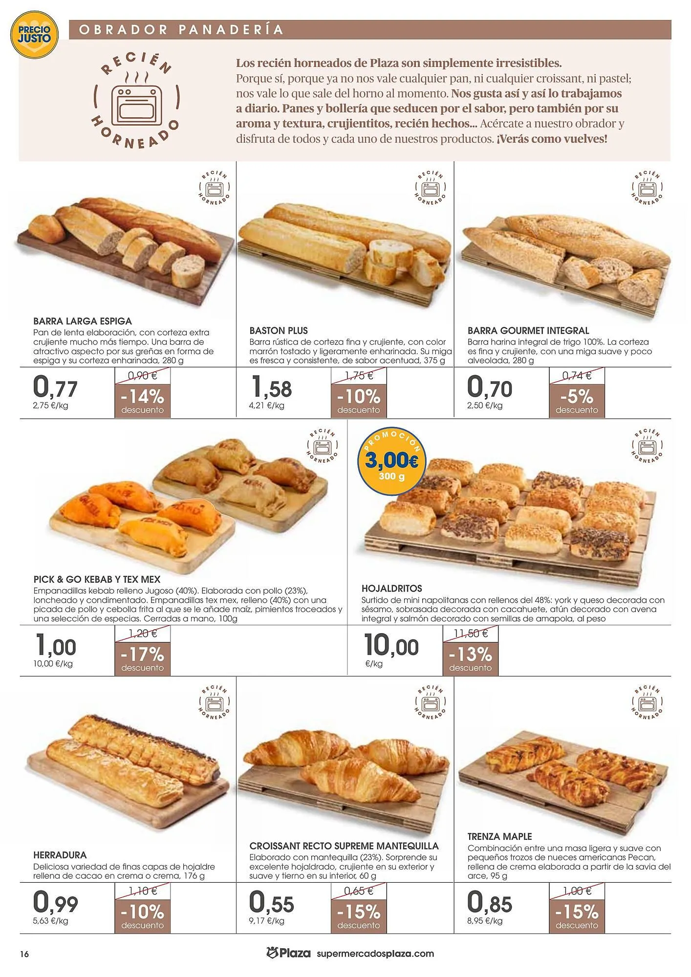 Catálogo de Folleto Supermercados Plaza 23 de abril al 6 de mayo 2026 - Página 16