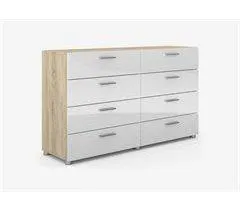 Cómoda doble de 8 cajones KATY