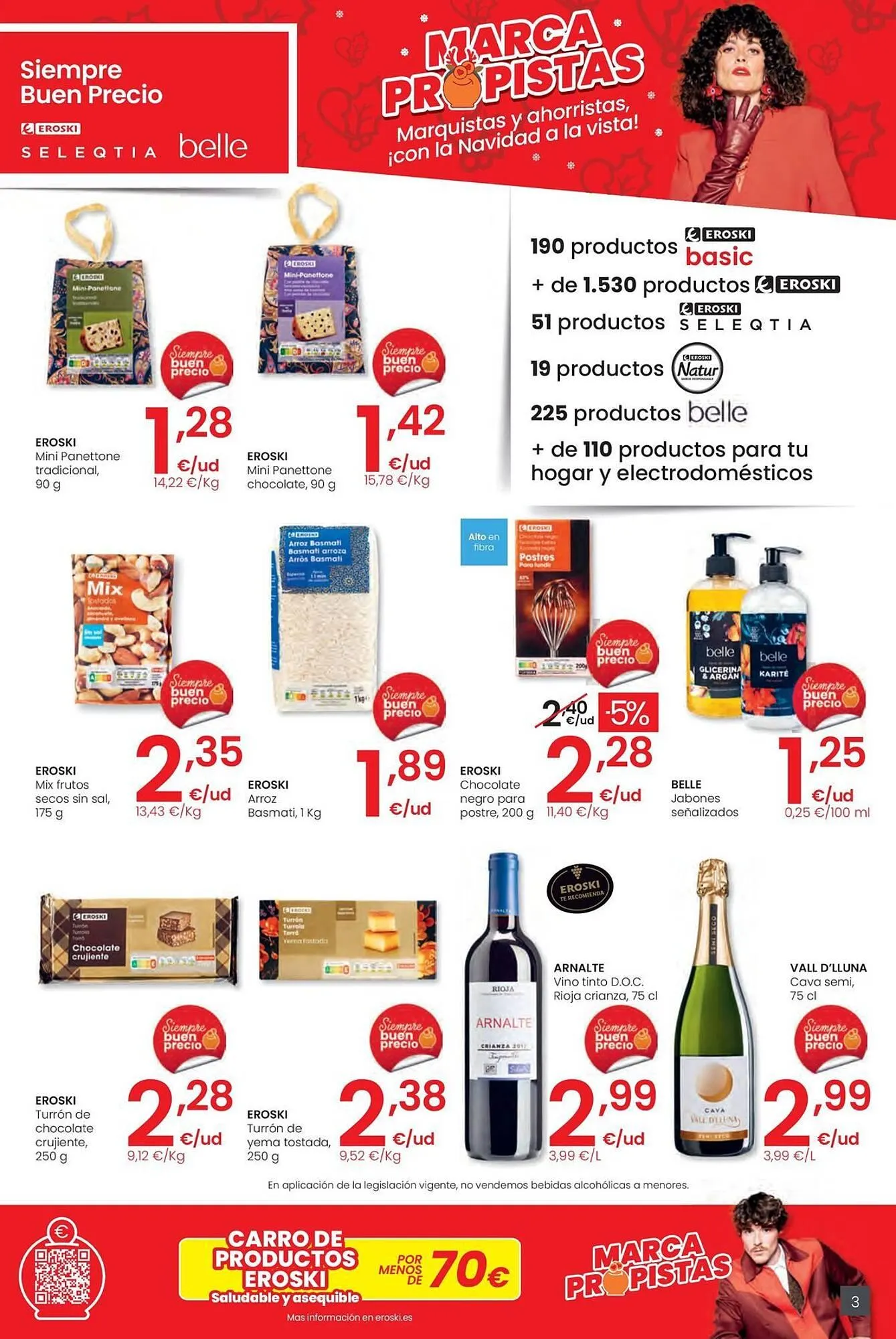 Catálogo de Folleto Eroski 13 de noviembre al 25 de noviembre 2025 - Página 3