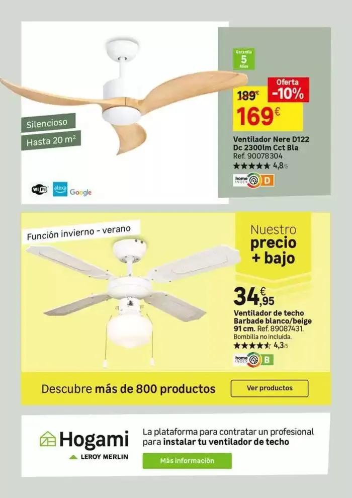 Catálogo de A buen tiempo, ¡buenos precios! 5 de mayo al 31 de agosto 2025 - Página 29