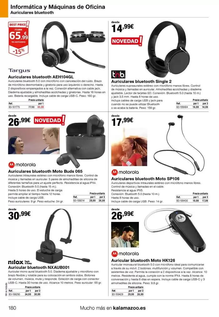 Catálogo de Staples Kalamazoo Catálogo General 9 de enero al 30 de septiembre 2025 - Página 180