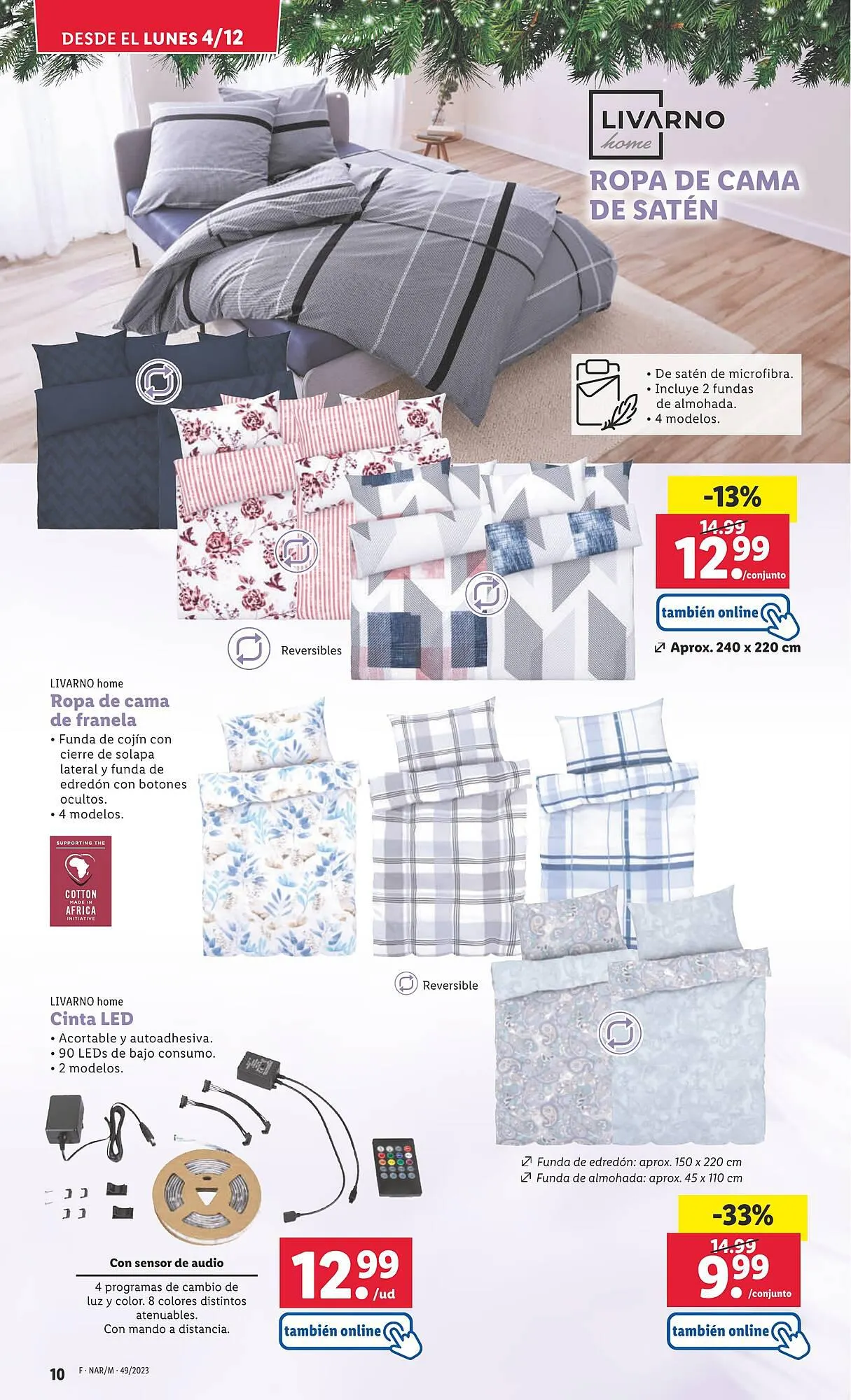 Catálogo de Folleto Lidl 4 de diciembre al 10 de diciembre 2023 - Página 10