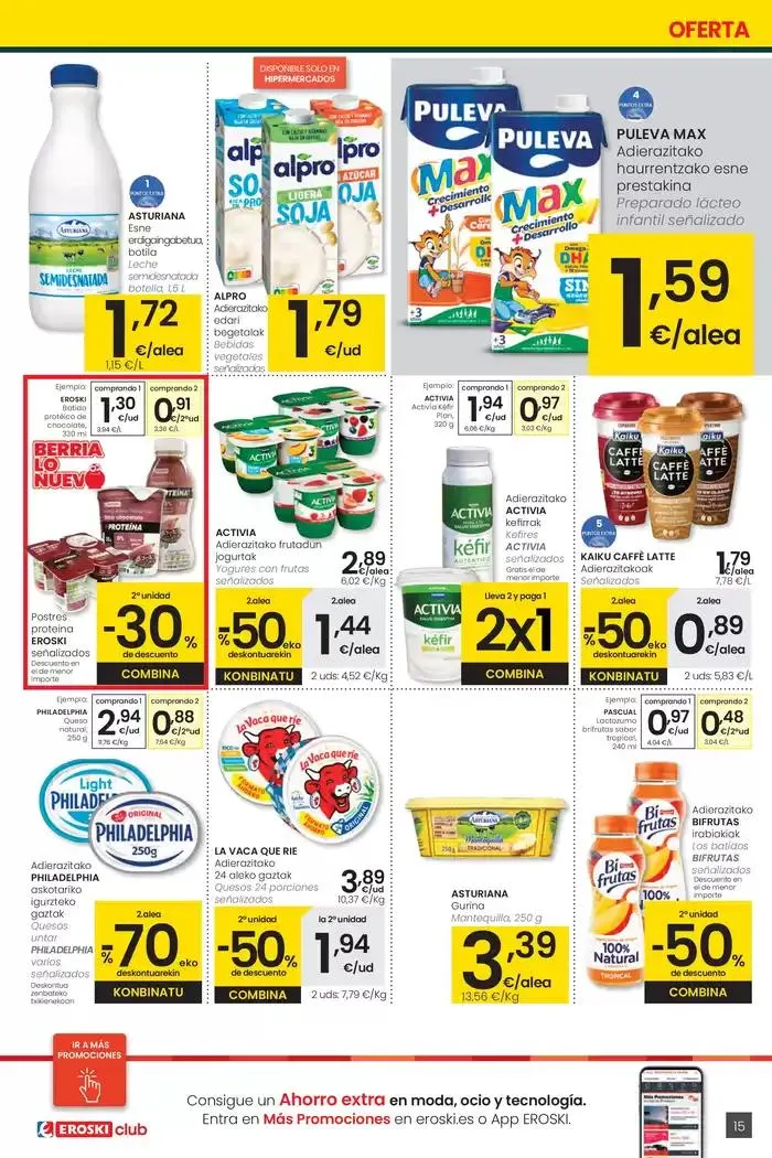 Catálogo de AUKERA OFERTA HIPERMERKATUAK EROSKI 15 de mayo al 27 de mayo 2025 - Página 15