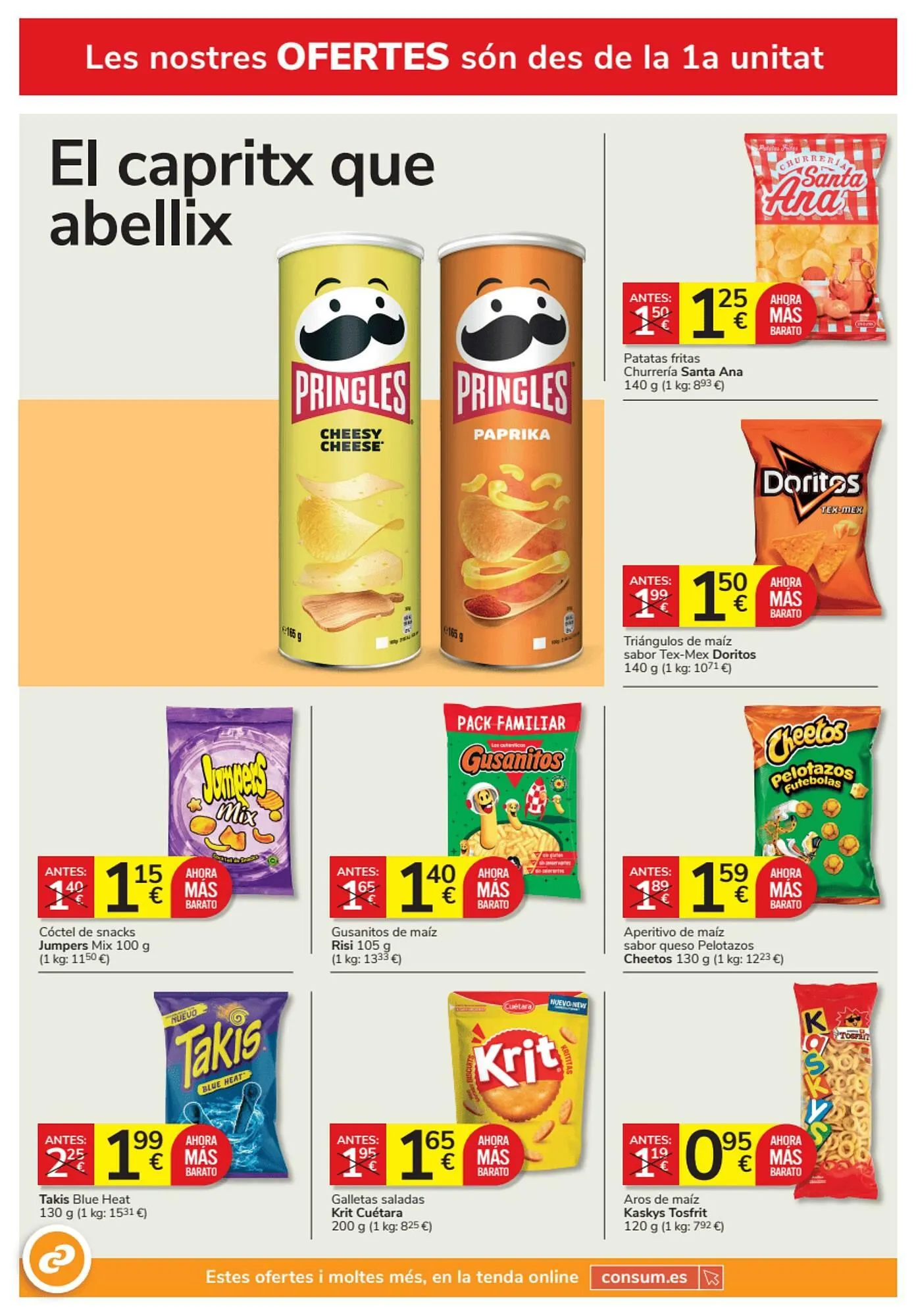 Catálogo de Folleto Consum 26 de junio al 23 de julio 2025 - Página 10