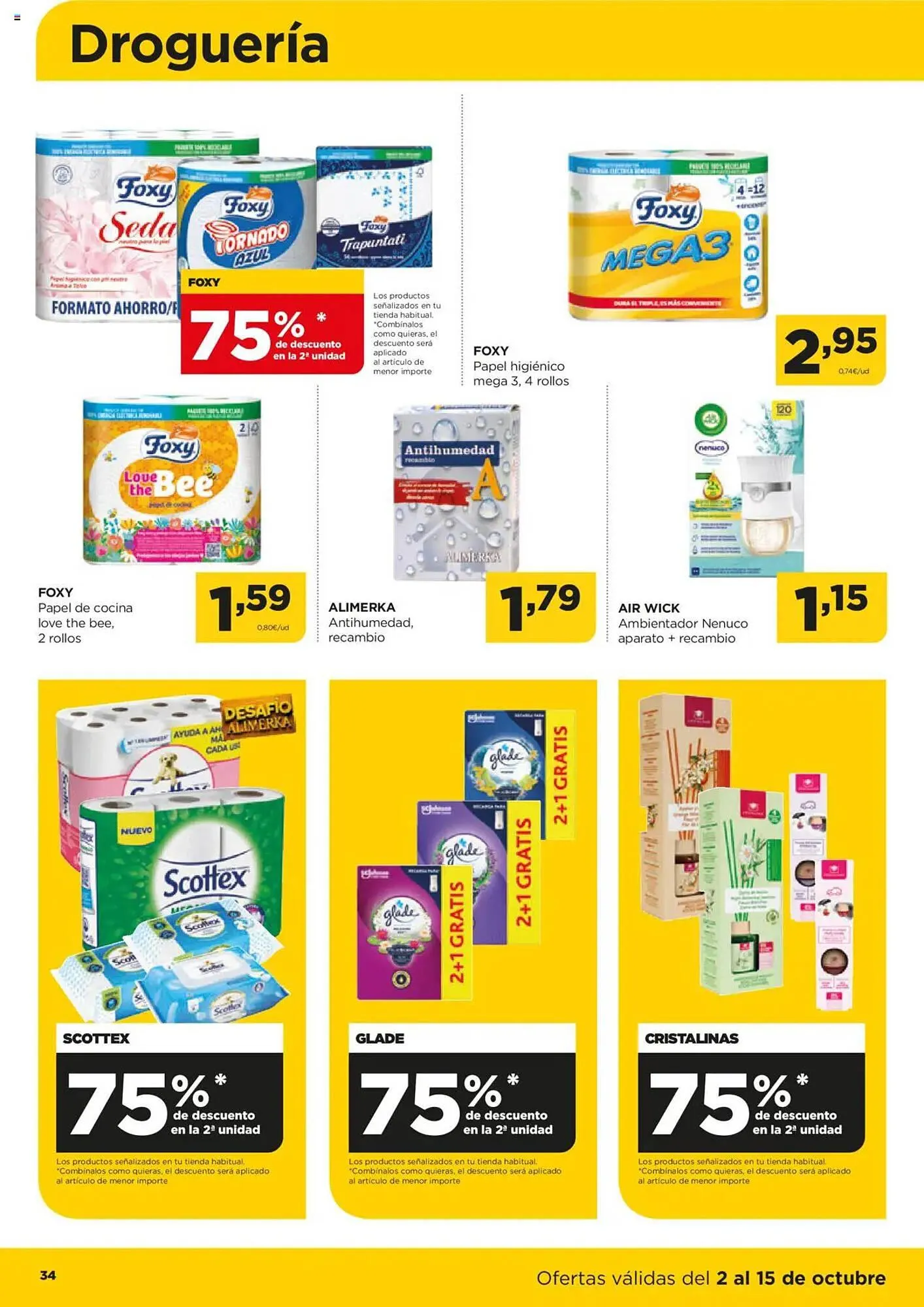 Catálogo de Folleto Alimerka 2 de octubre al 15 de octubre 2025 - Página 34