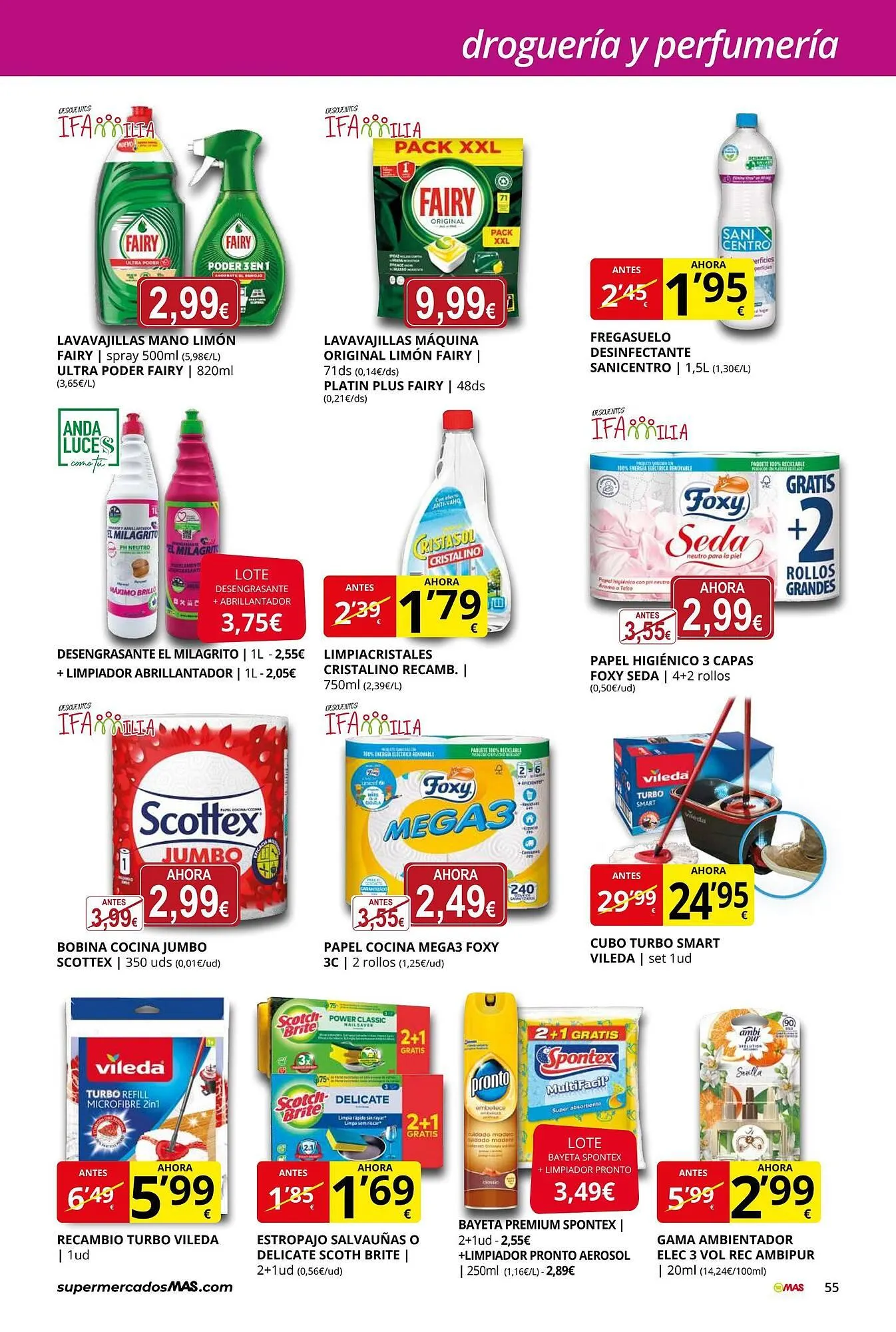 Catálogo de Folleto Supermercados MAS 29 de agosto al 30 de septiembre 2025 - Página 55