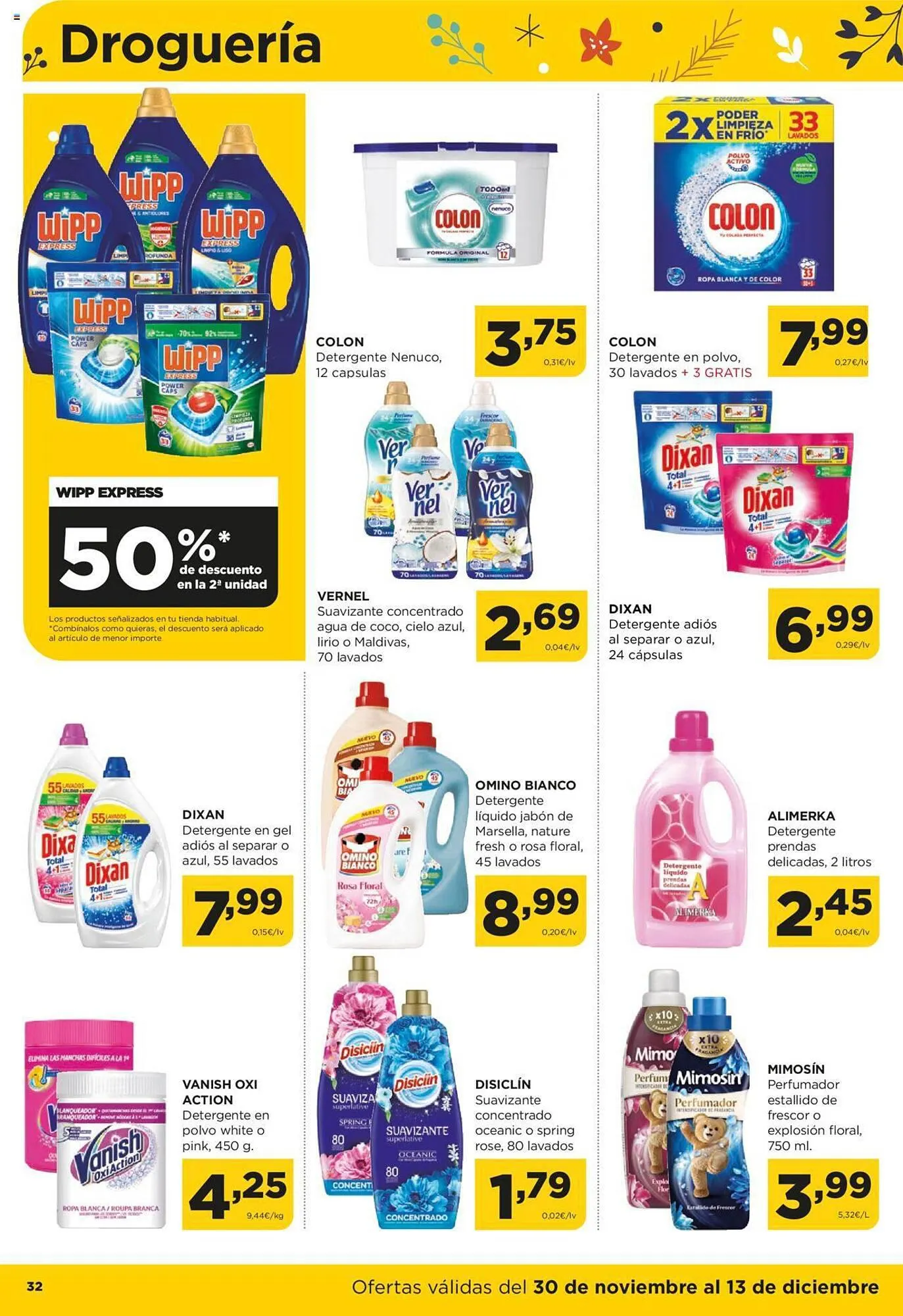 Catálogo de Folleto Alimerka 30 de noviembre al 13 de diciembre 2023 - Página 32