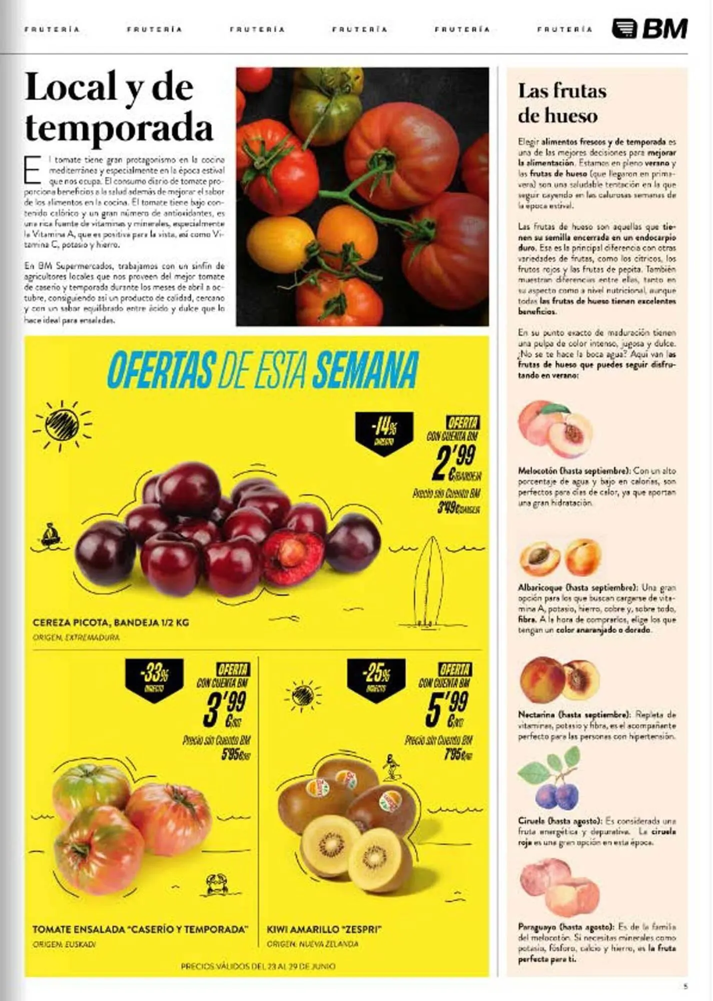 Catálogo de Folleto BM Supermercados 27 de junio al 15 de julio 2025 - Página 5