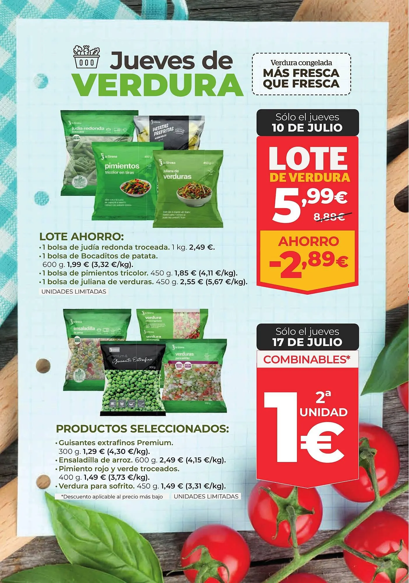 Catálogo de Folleto La Sirena 10 de julio al 23 de julio 2025 - Página 8