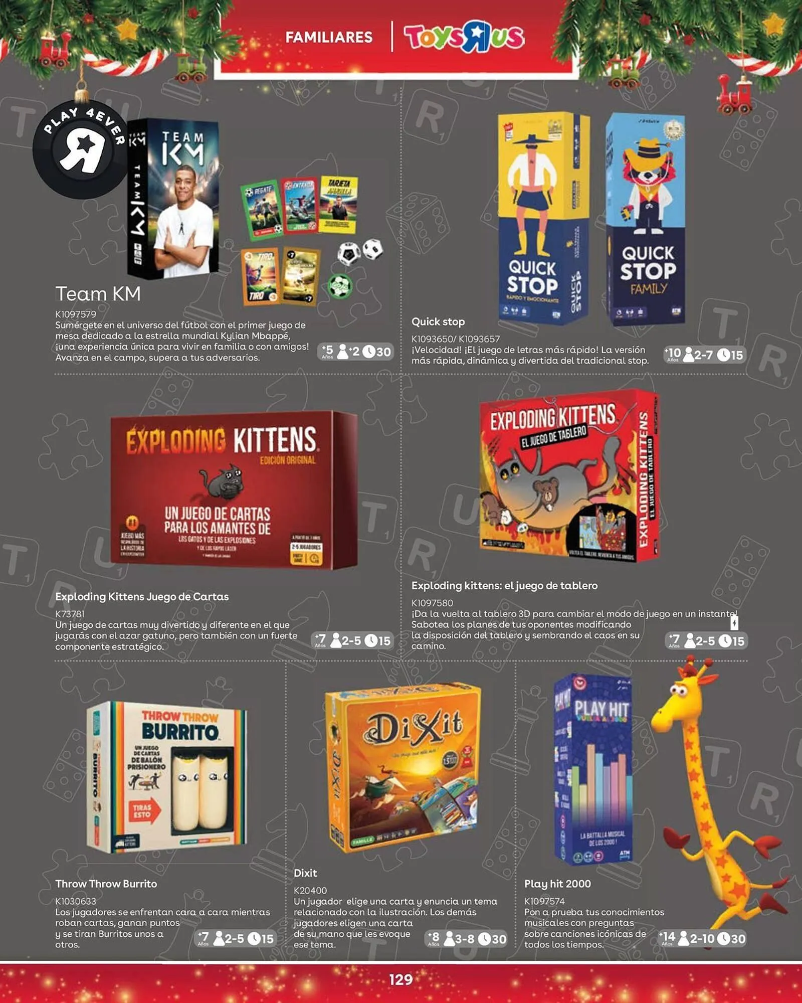 Catálogo de Catálogo ToysRus 5 de noviembre al 5 de enero 2026 - Página 129