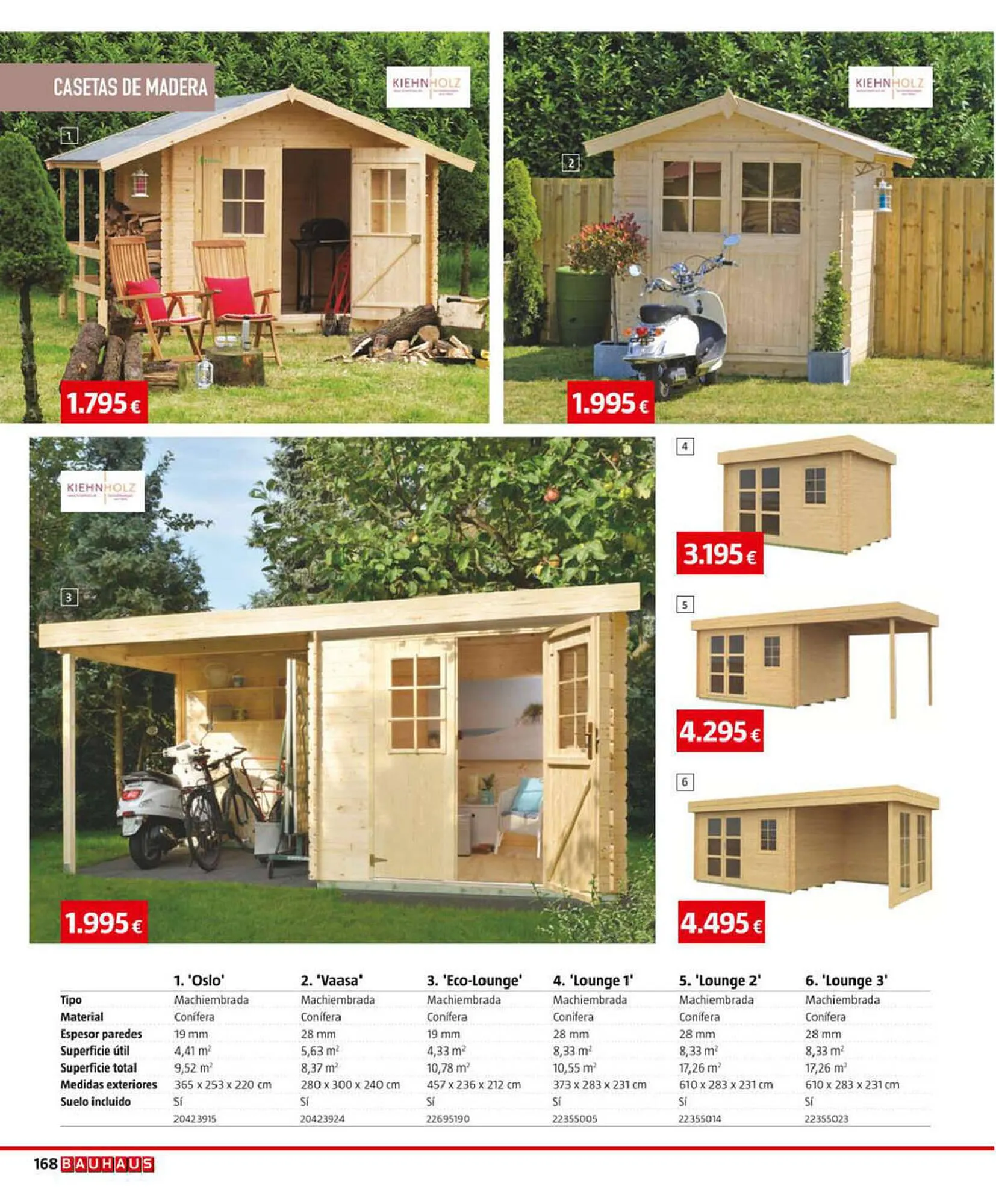 Catálogo de Folleto Bauhaus 7 de marzo al 15 de agosto 2023 - Página 168