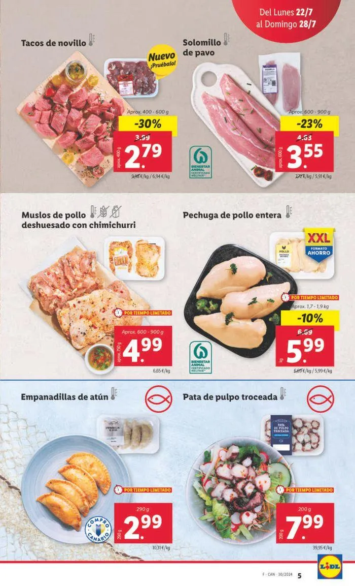 Catálogo de Precio nº1 22 de julio al 28 de julio 2024 - Página 5