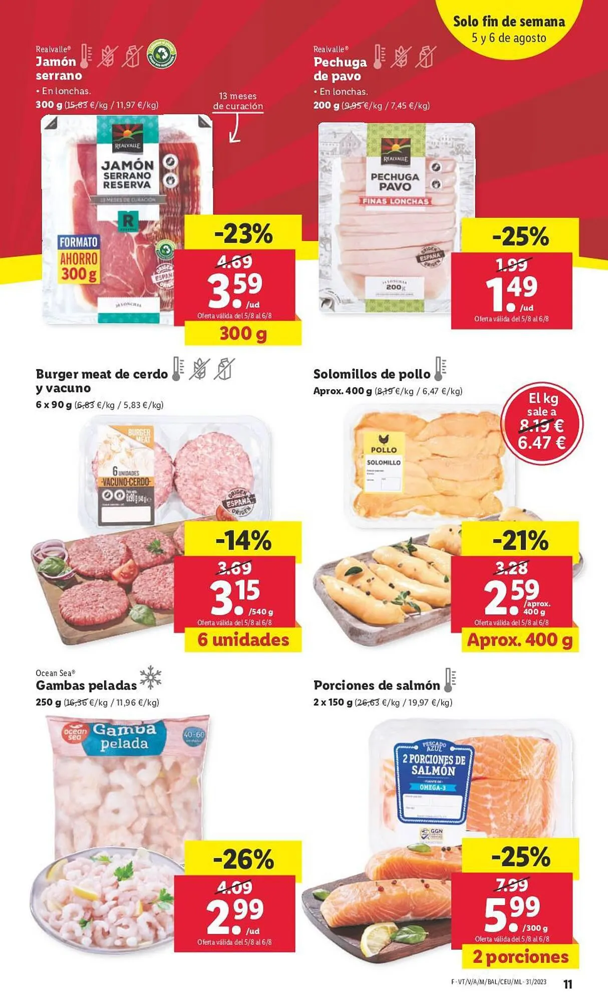 Catálogo de Folleto Lidl 3 de agosto al 9 de agosto 2023 - Página 11