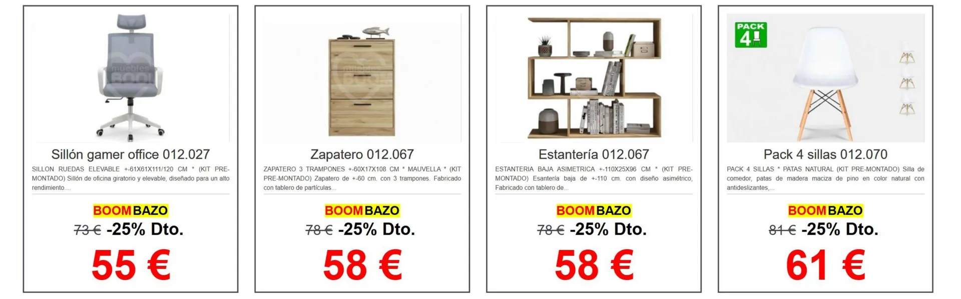 Catálogo de Catálogo Muebles Boom 12 de mayo al 18 de mayo 2026 - Página 2