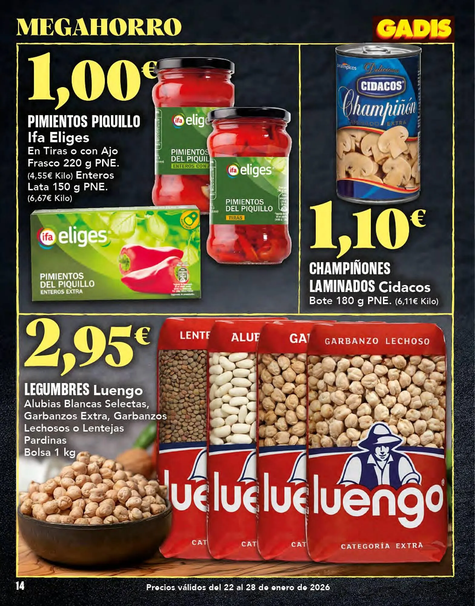 Catálogo de Folleto Gadis 22 de enero al 28 de enero 2026 - Página 14