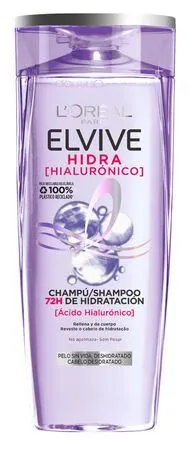 Champú Elvive 380ml hidra hialurónico 72h de hidratación