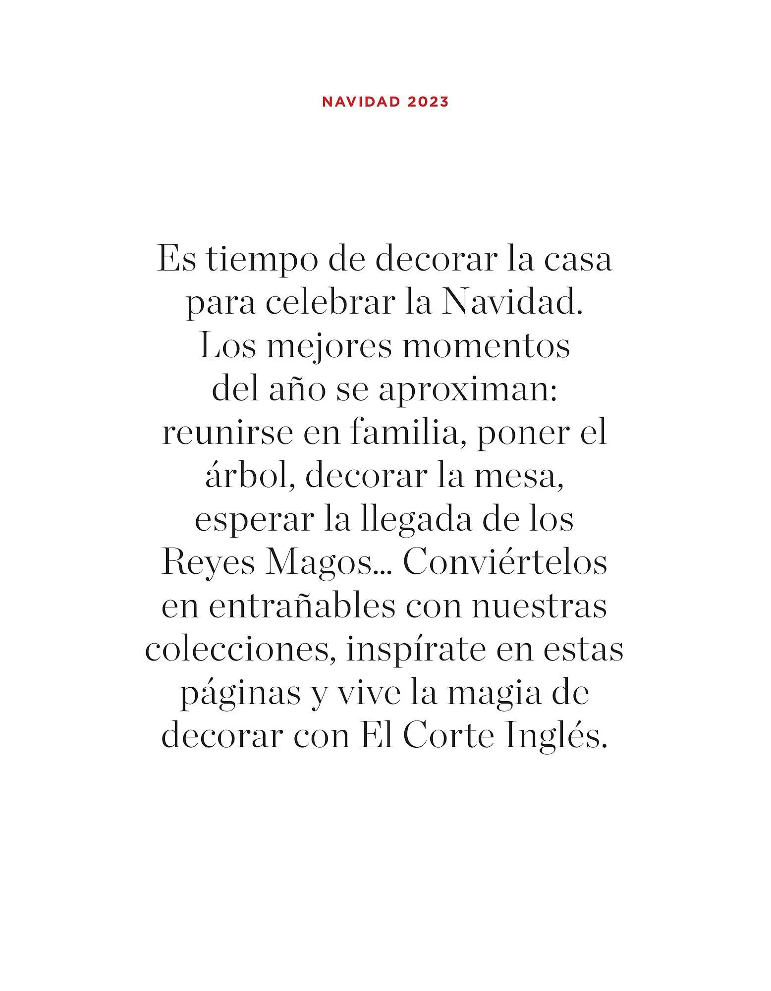 Catálogo de Folleto El Corte Inglés 15 de diciembre al 31 de diciembre 2023 - Página 3