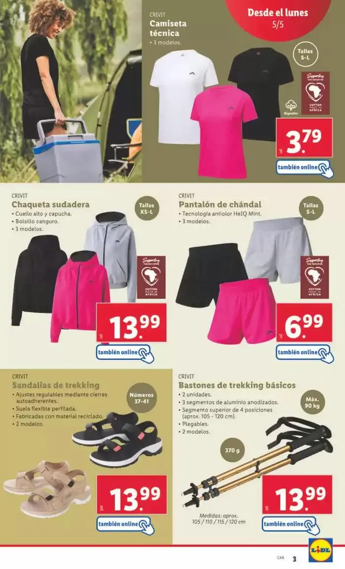 Catálogo de ¡Bazar Lidl! Ofertas válidas del 05/05 al 11/05 5 de mayo al 11 de mayo 2025 - Página 3