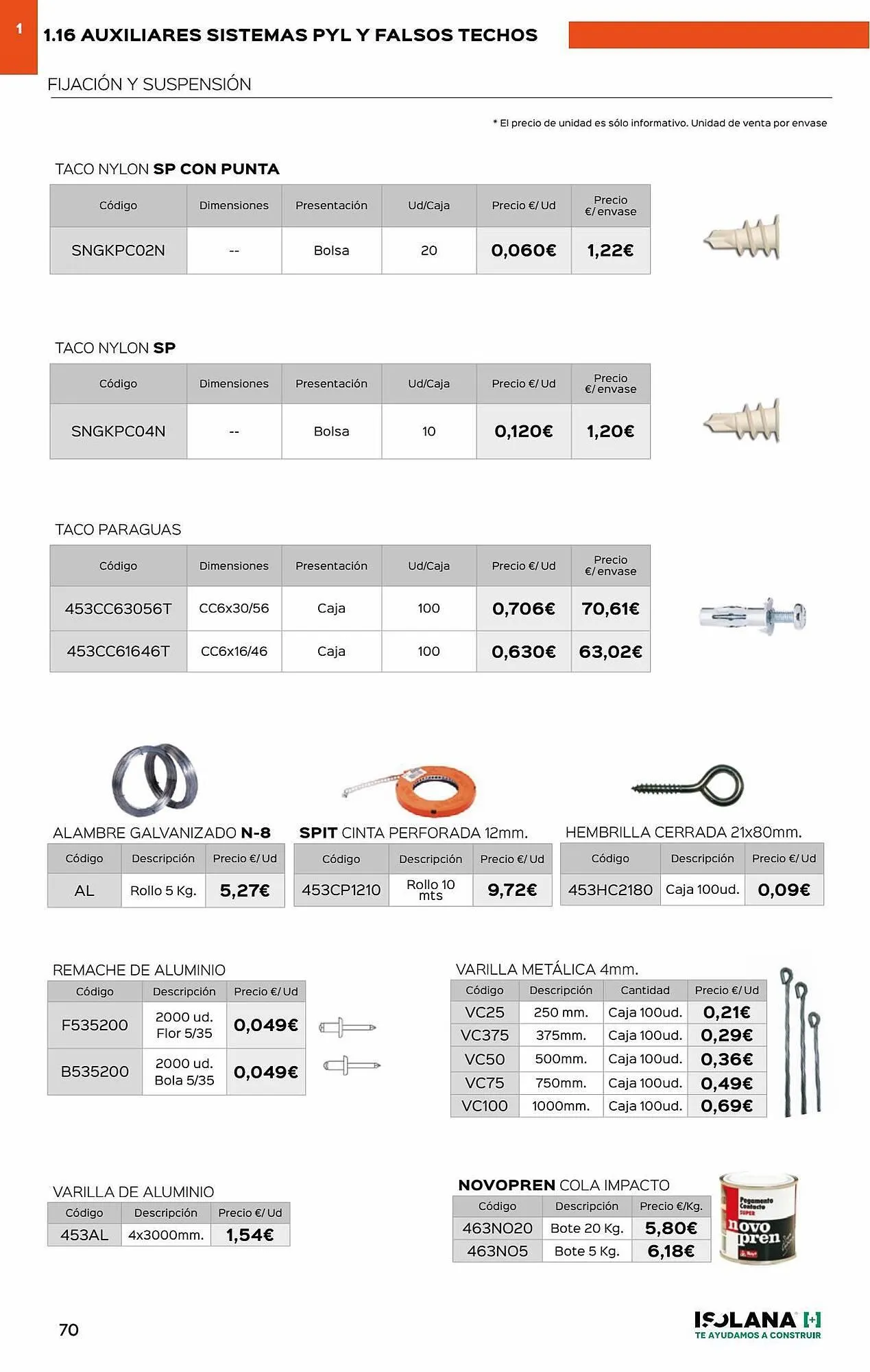 Catálogo de Folleto Isolana 30 de mayo al 31 de diciembre 2023 - Página 65