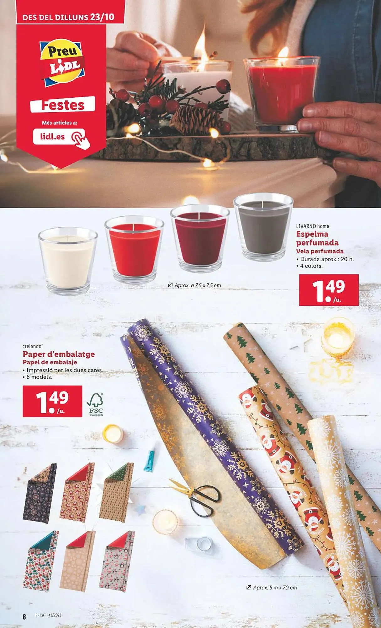 Catálogo de Folleto Lidl 23 de octubre al 27 de octubre 2023 - Página 8