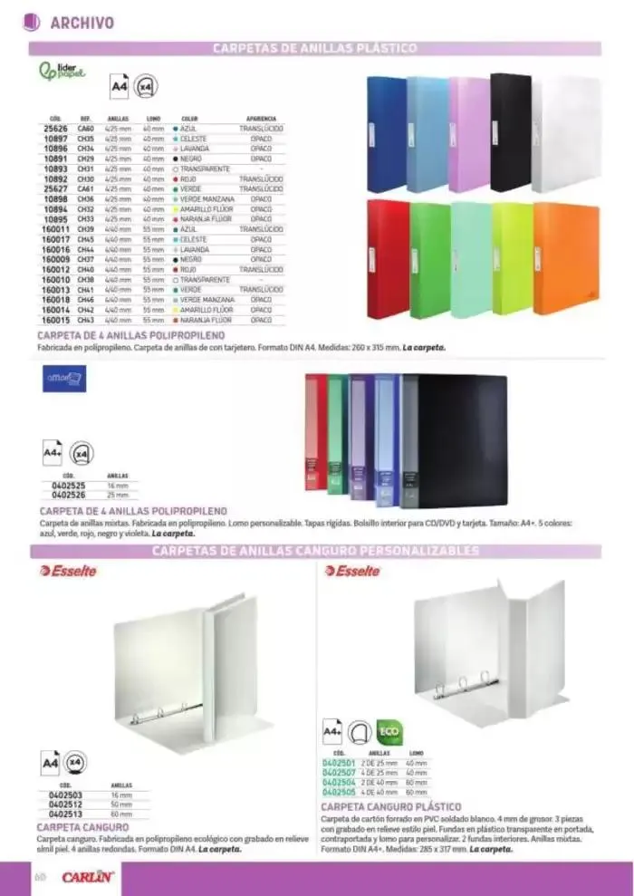 Catálogo de CATÁLOGO 2025 ESENCIAL OFICINA 22 de mayo al 31 de diciembre 2025 - Página 62