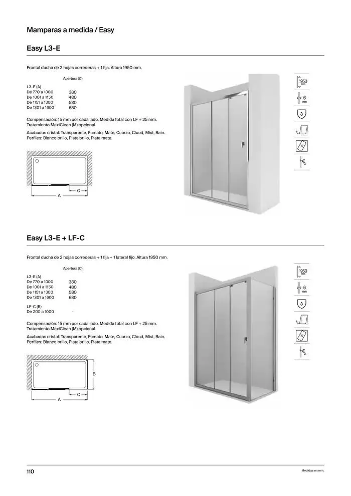Catálogo de Platos de Ducha, Bañeras y Mamparas 9 de enero al 31 de diciembre 2025 - Página 112
