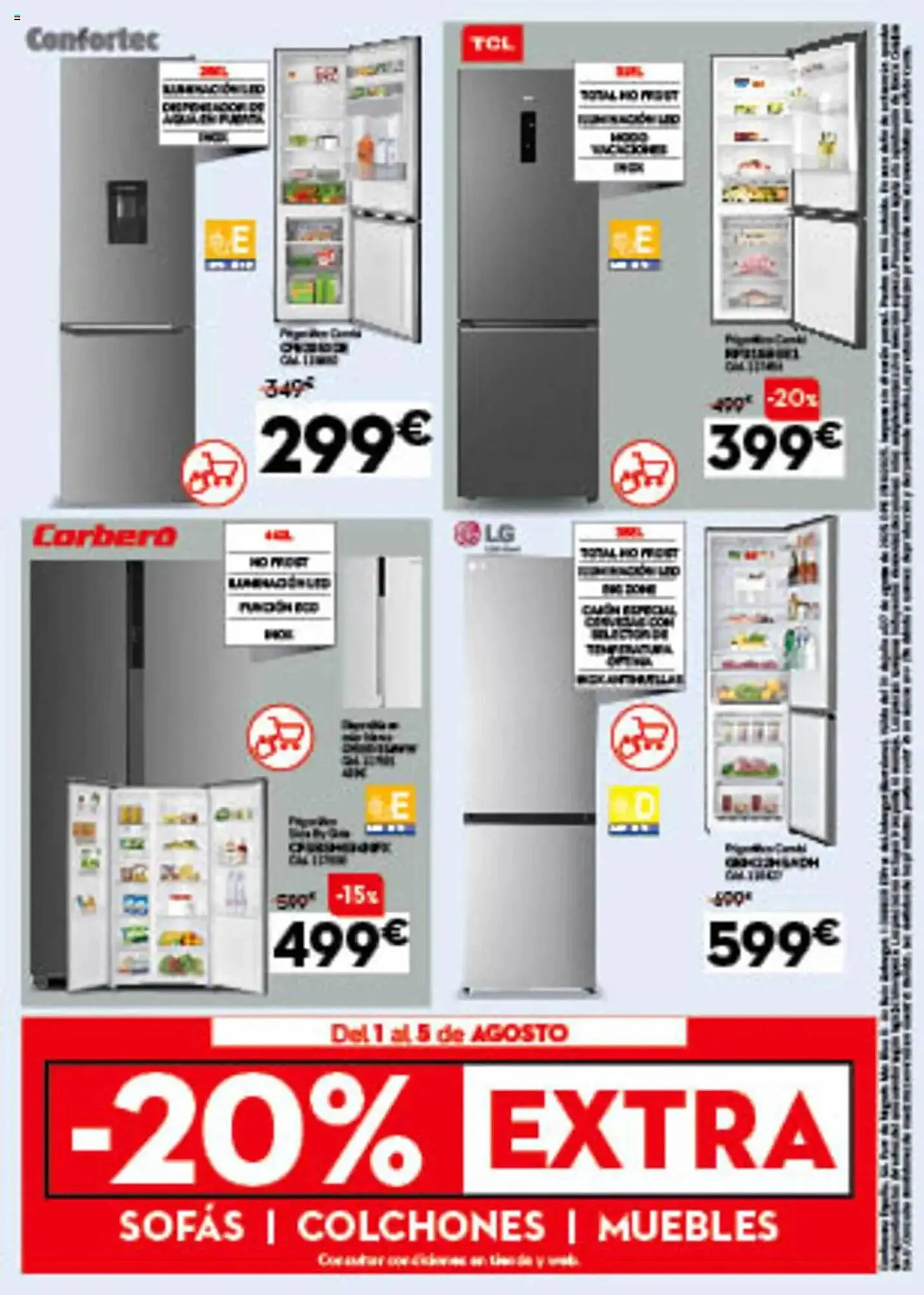 Catálogo de Folleto Conforama 31 de julio al 27 de agosto 2025 - Página 20