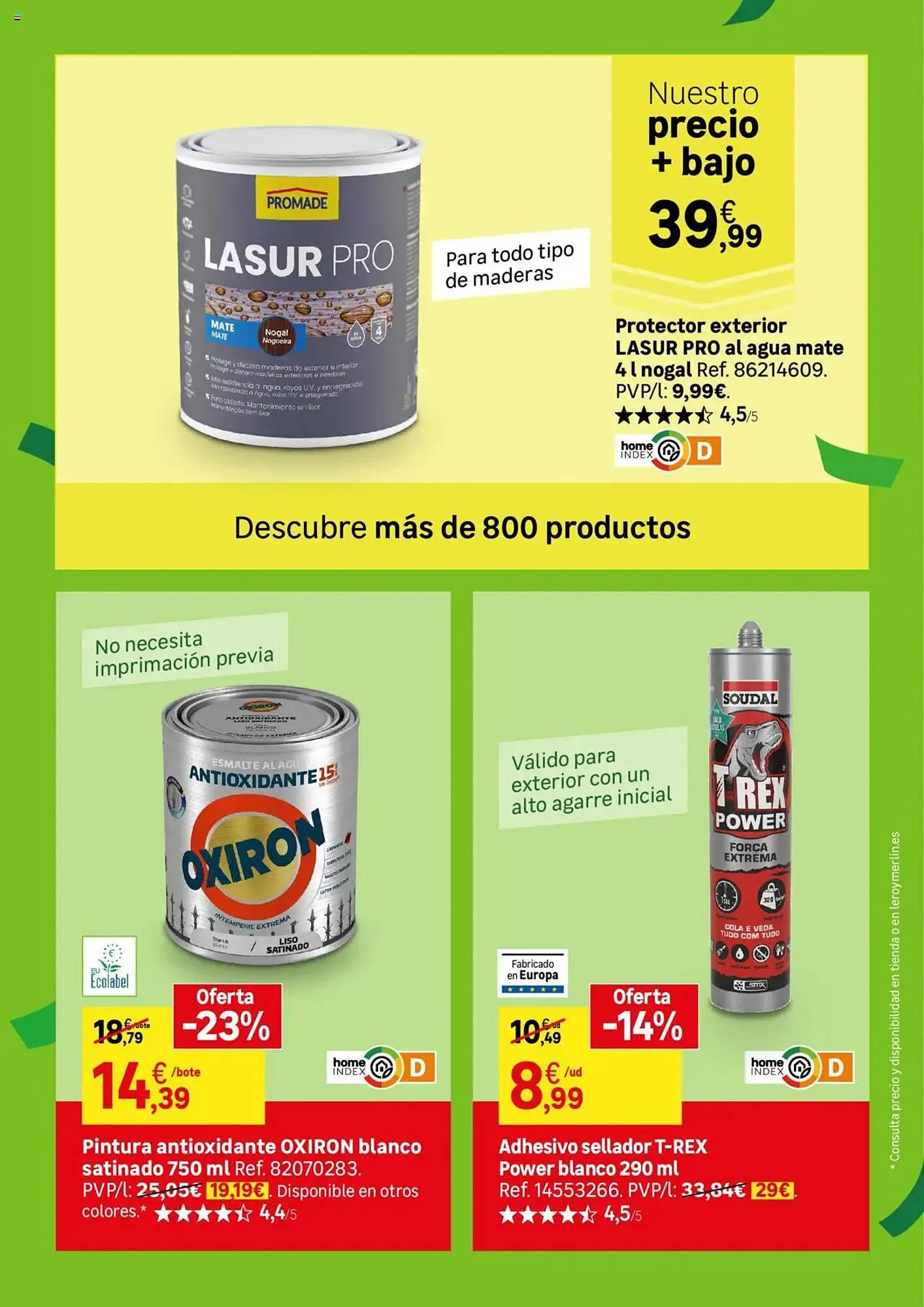 Catálogo de Folleto Leroy Merlin 24 de junio al 21 de julio 2025 - Página 48