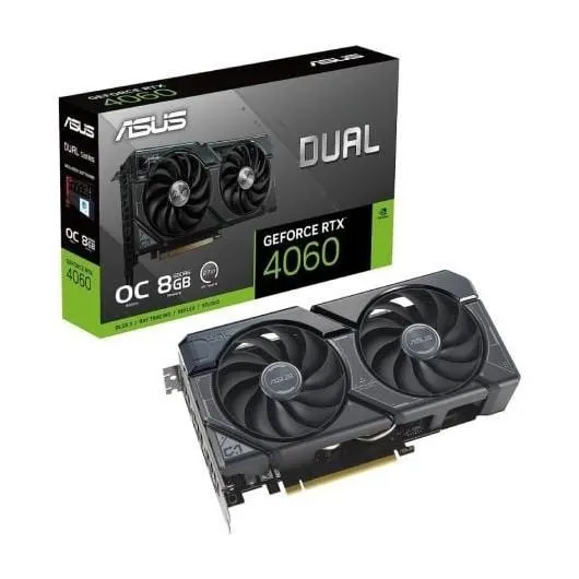 SVGA GEFORCE ASUS DUAL-RTX4060TI-O8G OC ED. 8GB