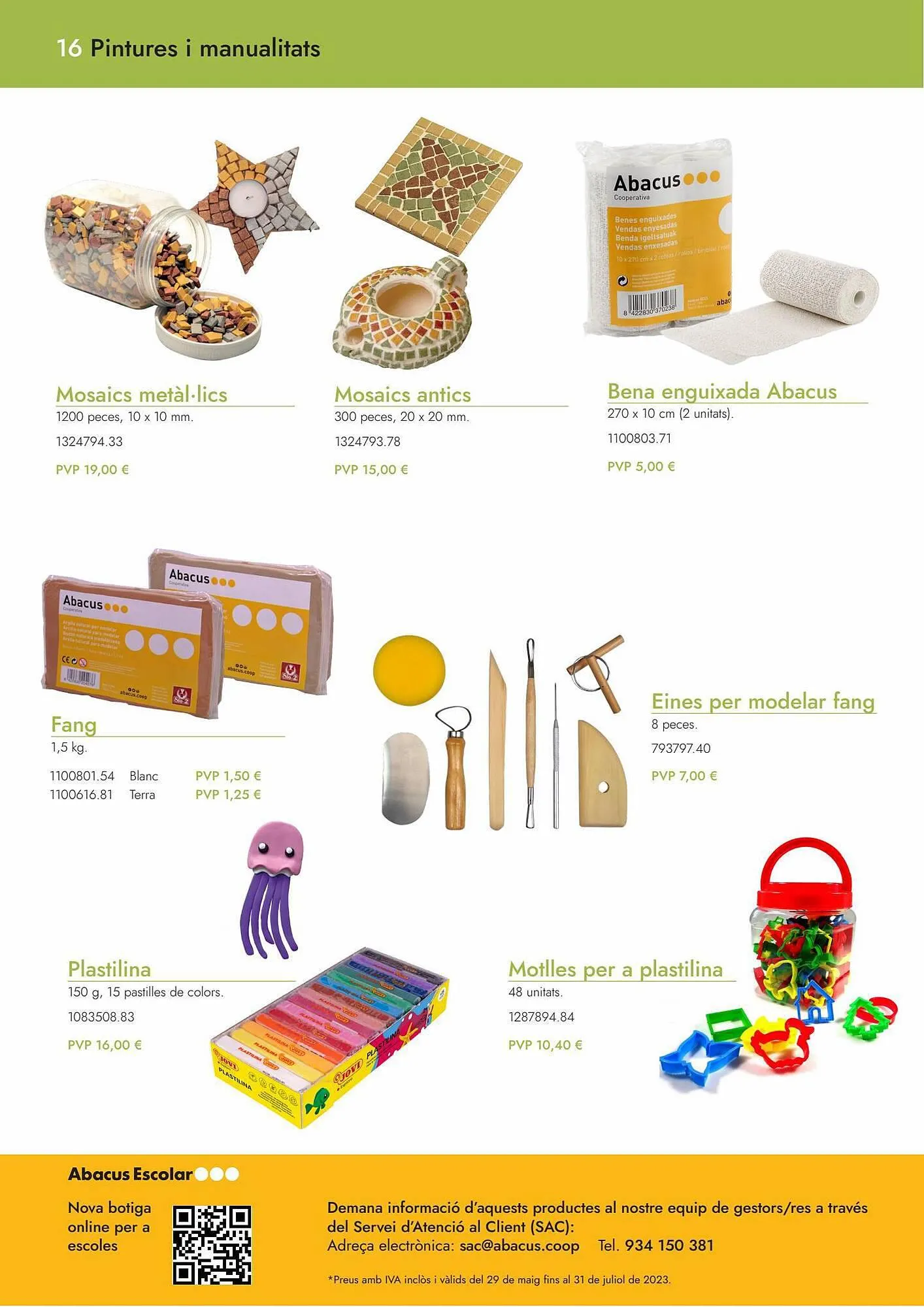 Catálogo de Folleto Abacus 29 de mayo al 31 de julio 2023 - Página 16