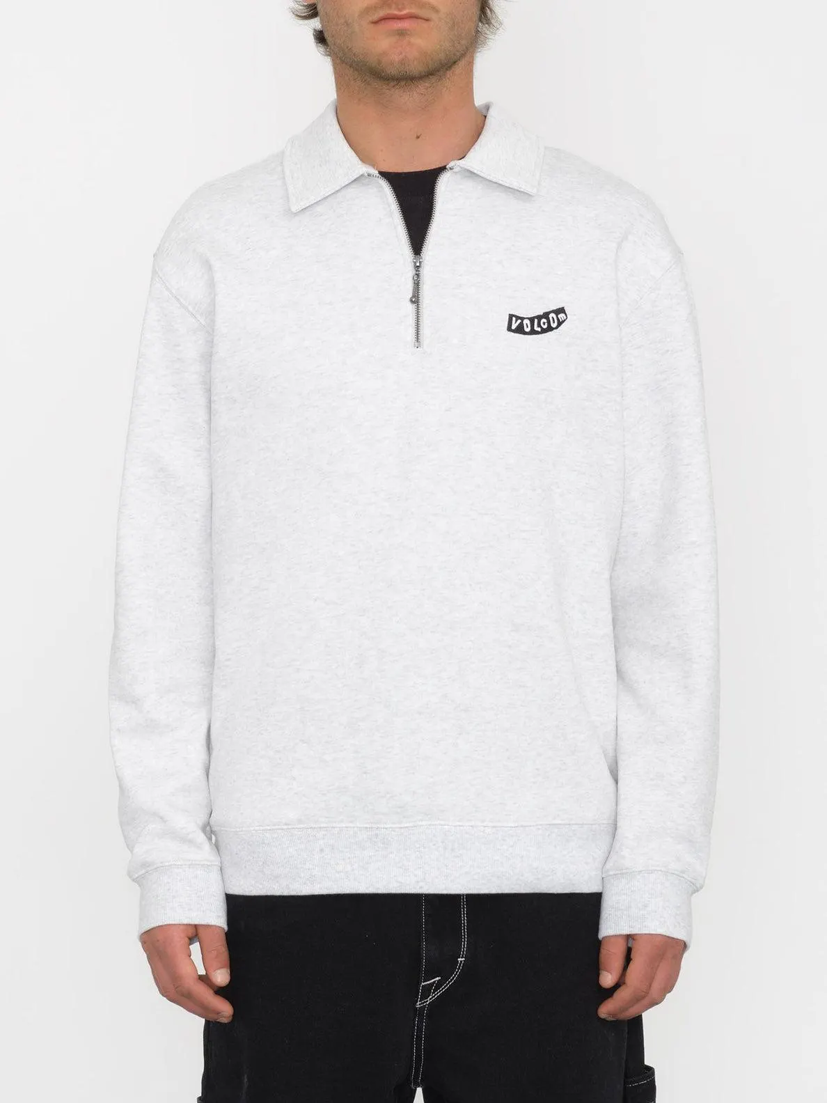 Sudadera Nevermine Terry - BONE HEATHER