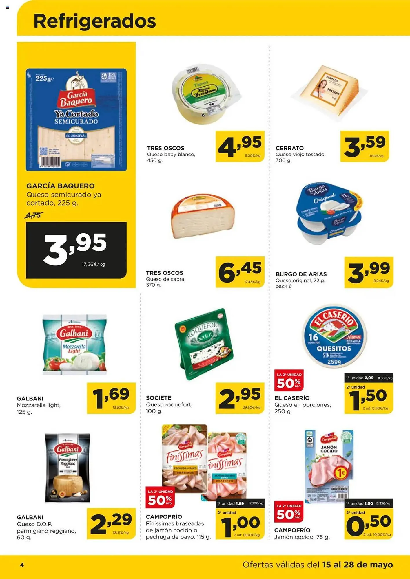 Catálogo de Folleto Alimerka 15 de mayo al 28 de mayo 2025 - Página 4