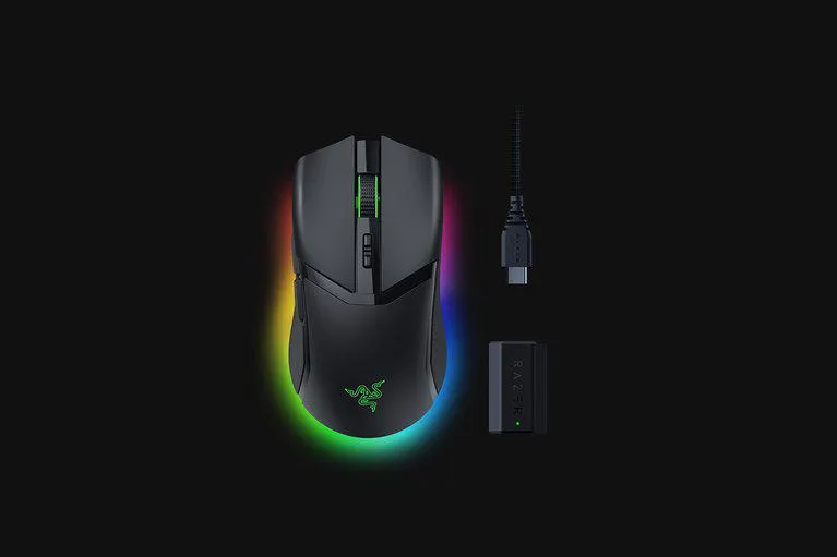 Razer Cobra Pro + HyperPolling Wireless Dongle Bundle