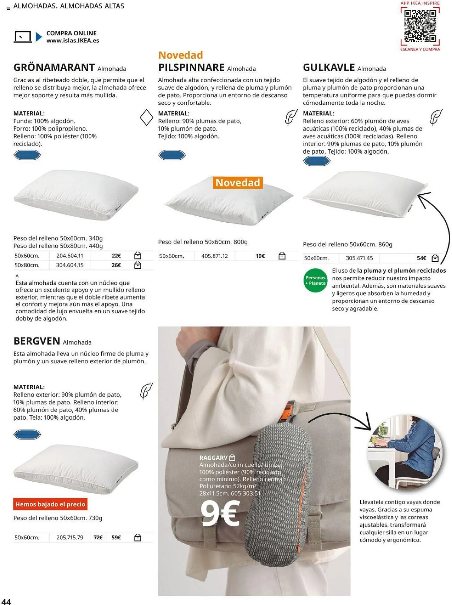 Catálogo de Folleto IKEA Confort 4 de septiembre al 31 de enero 2025 - Página 44