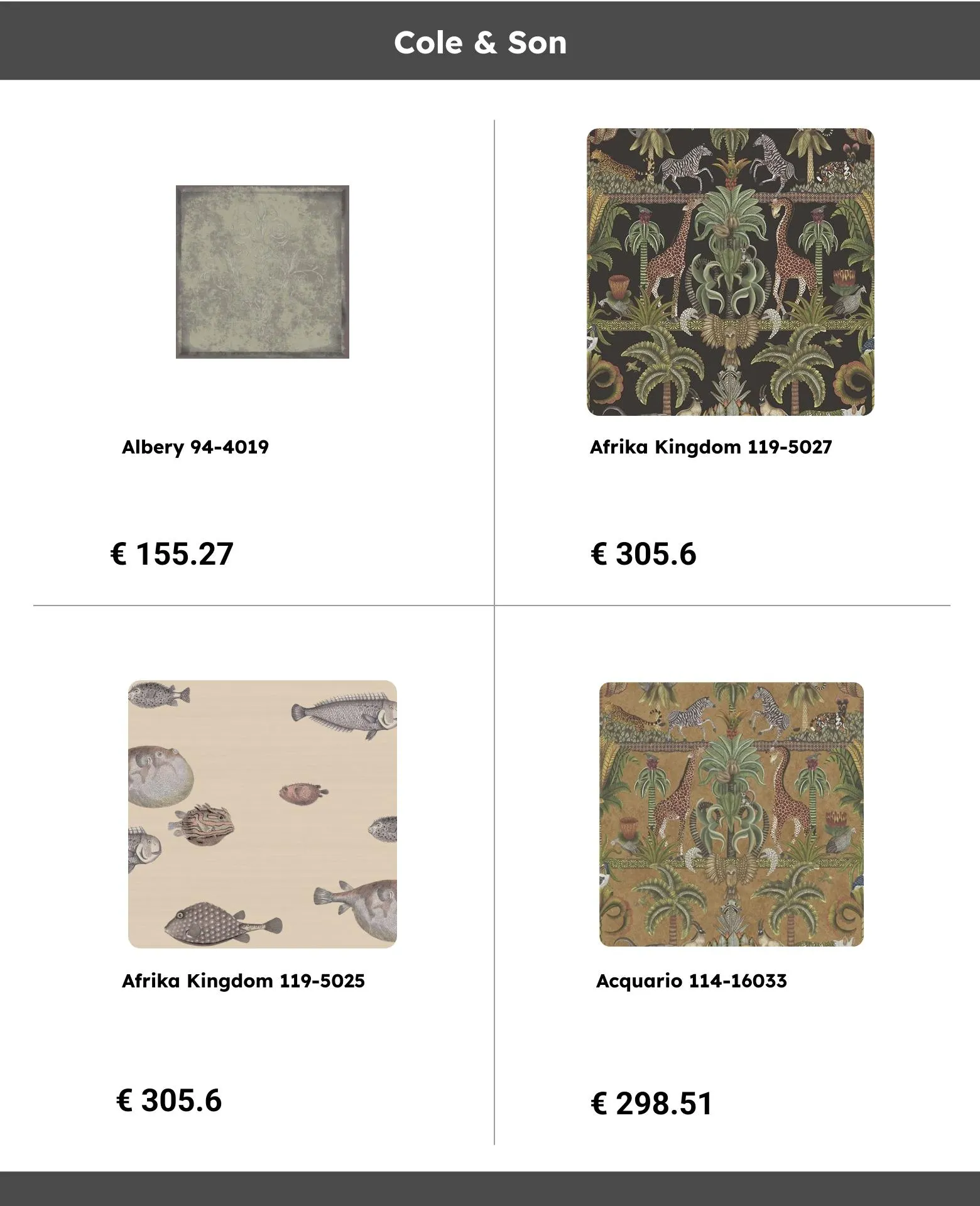 Catálogo de Cole & Son 19 de agosto al 24 de agosto 2023 - Página 1