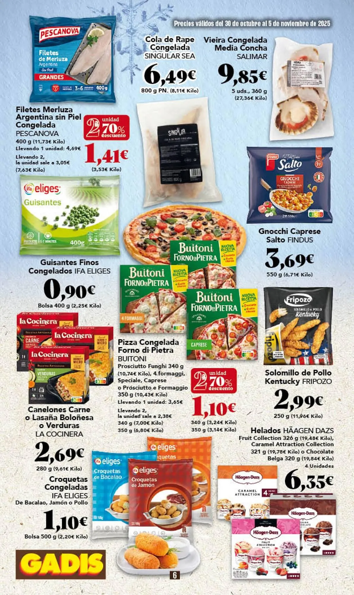 Catálogo de Folleto Gadis 30 de octubre al 5 de noviembre 2025 - Página 6