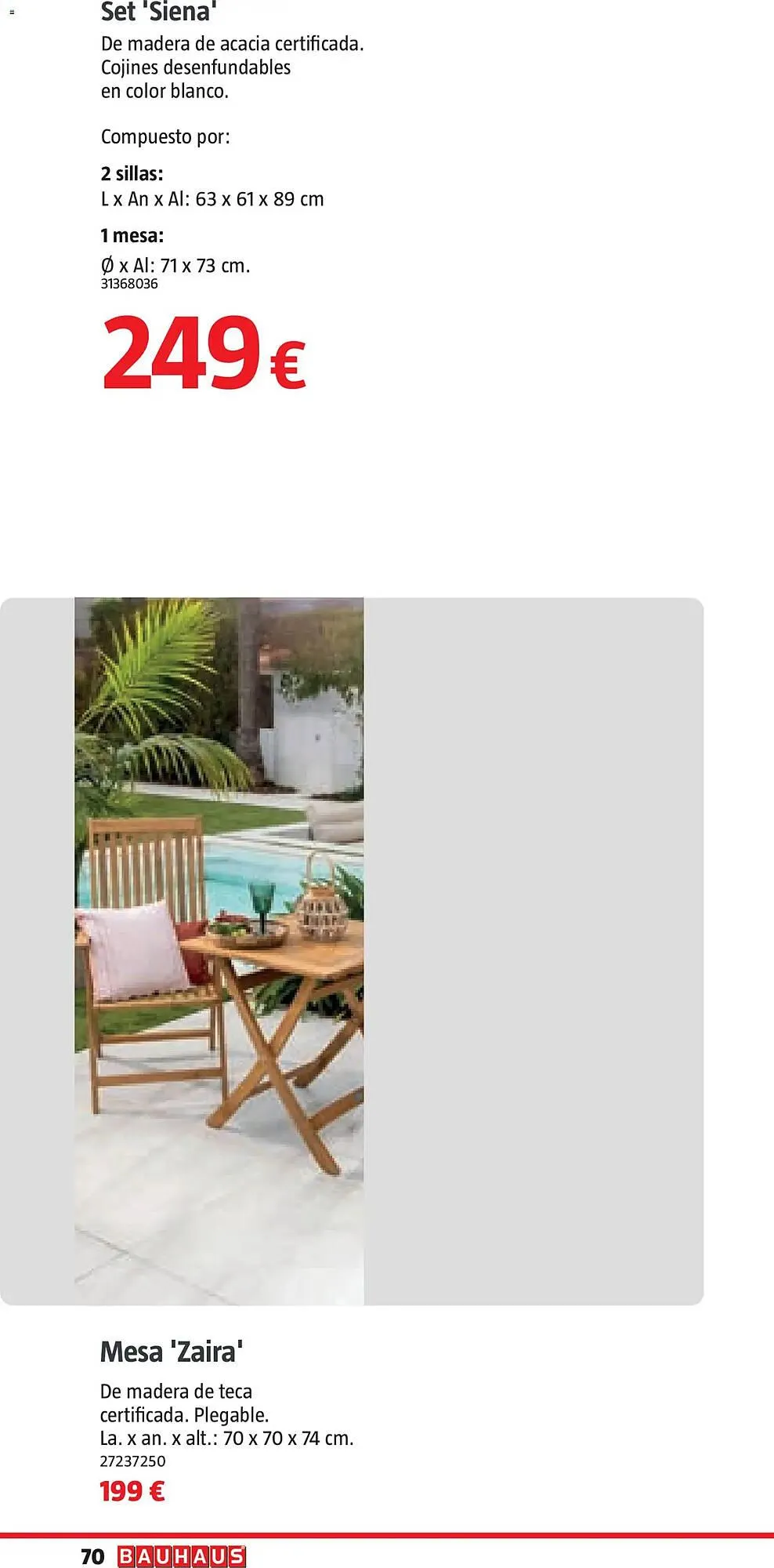 Catálogo de Catálogo Bauhaus 16 de marzo al 17 de abril 2026 - Página 70