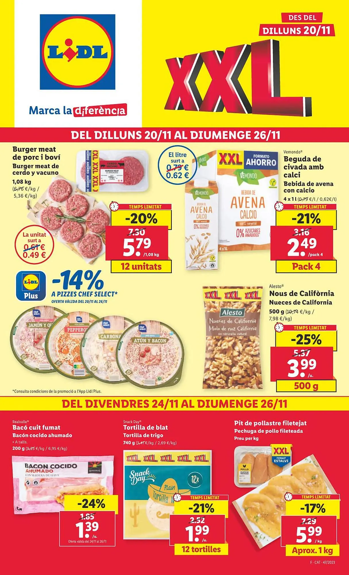 Catálogo de Folleto Lidl 20 de noviembre al 26 de noviembre 2023 - Página 1