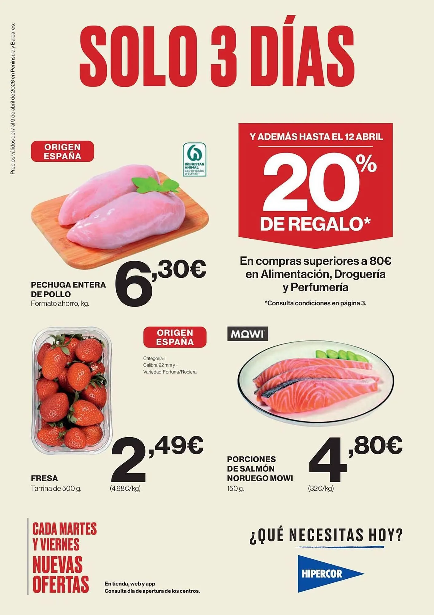 Catálogo de Catálogo Hipercor 7 de abril al 12 de abril 2026 - Página 1