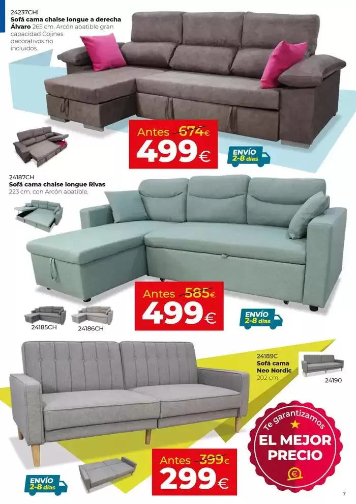 Catálogo de Más muebles por menos dinero 1 de octubre al 20 de octubre 2024 - Página 7