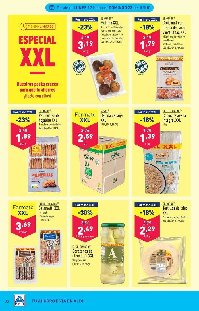 Catálogo de  ¡Así de fácil, así de Aldi! 12 de junio al 18 de junio 2024 - Página 22