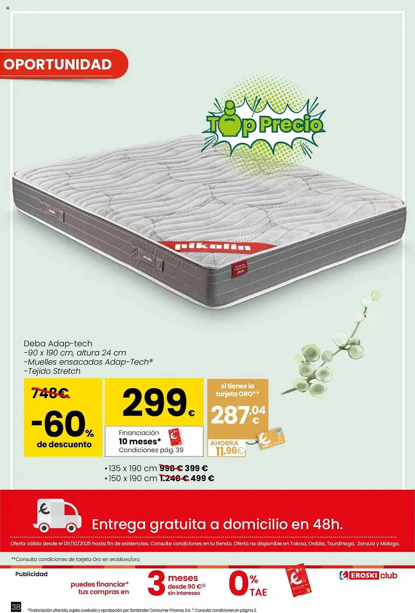 Catálogo de Folleto Eroski 9 de octubre al 29 de octubre 2025 - Página 38