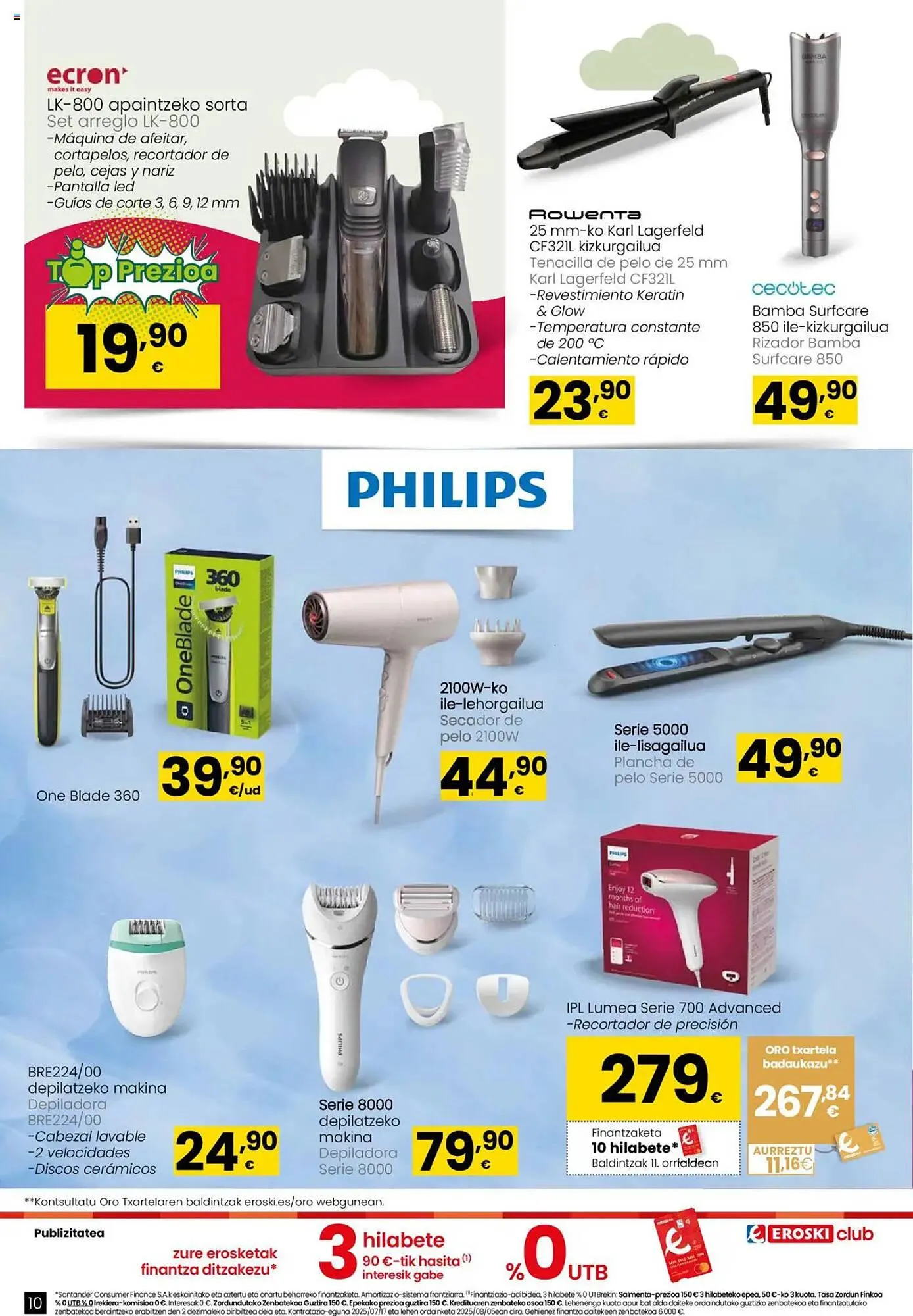 Catálogo de Folleto Eroski 17 de julio al 13 de agosto 2025 - Página 10
