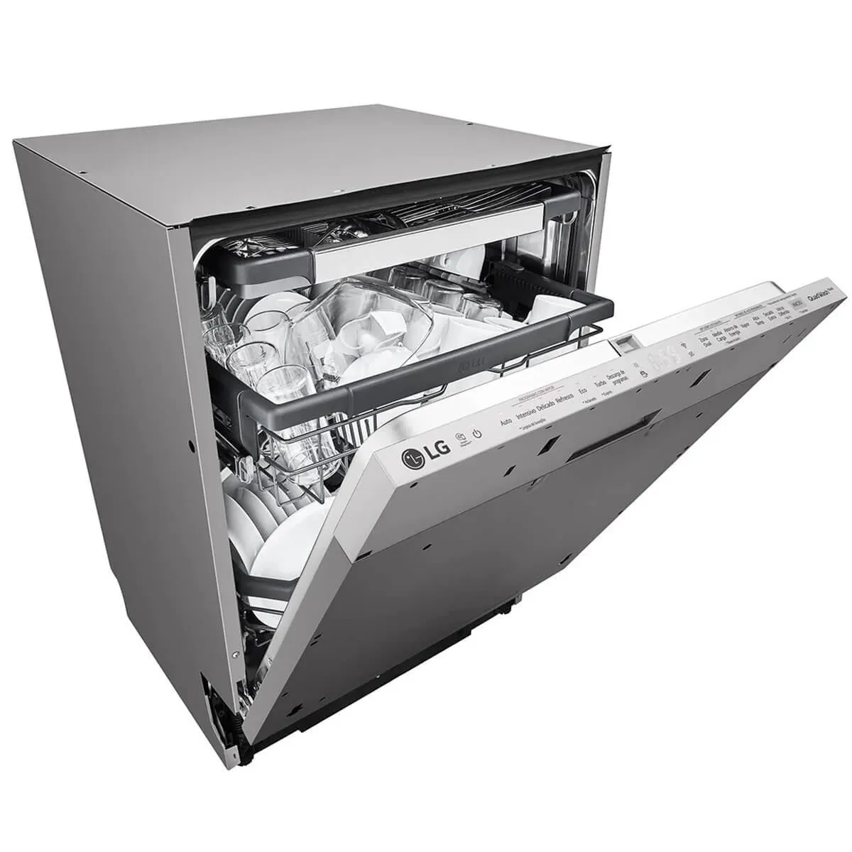 LAVAVAJILLAS LG QUADWASH DB425TXS D - 14 SERVICIOS