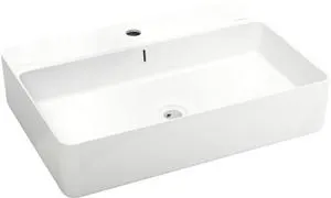 Lavabo Santoña blanco 60x13x42 cm