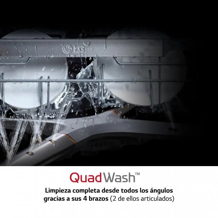 Outlet Lavavajillas INTEGRABLE con tecnología QuadWash™ D