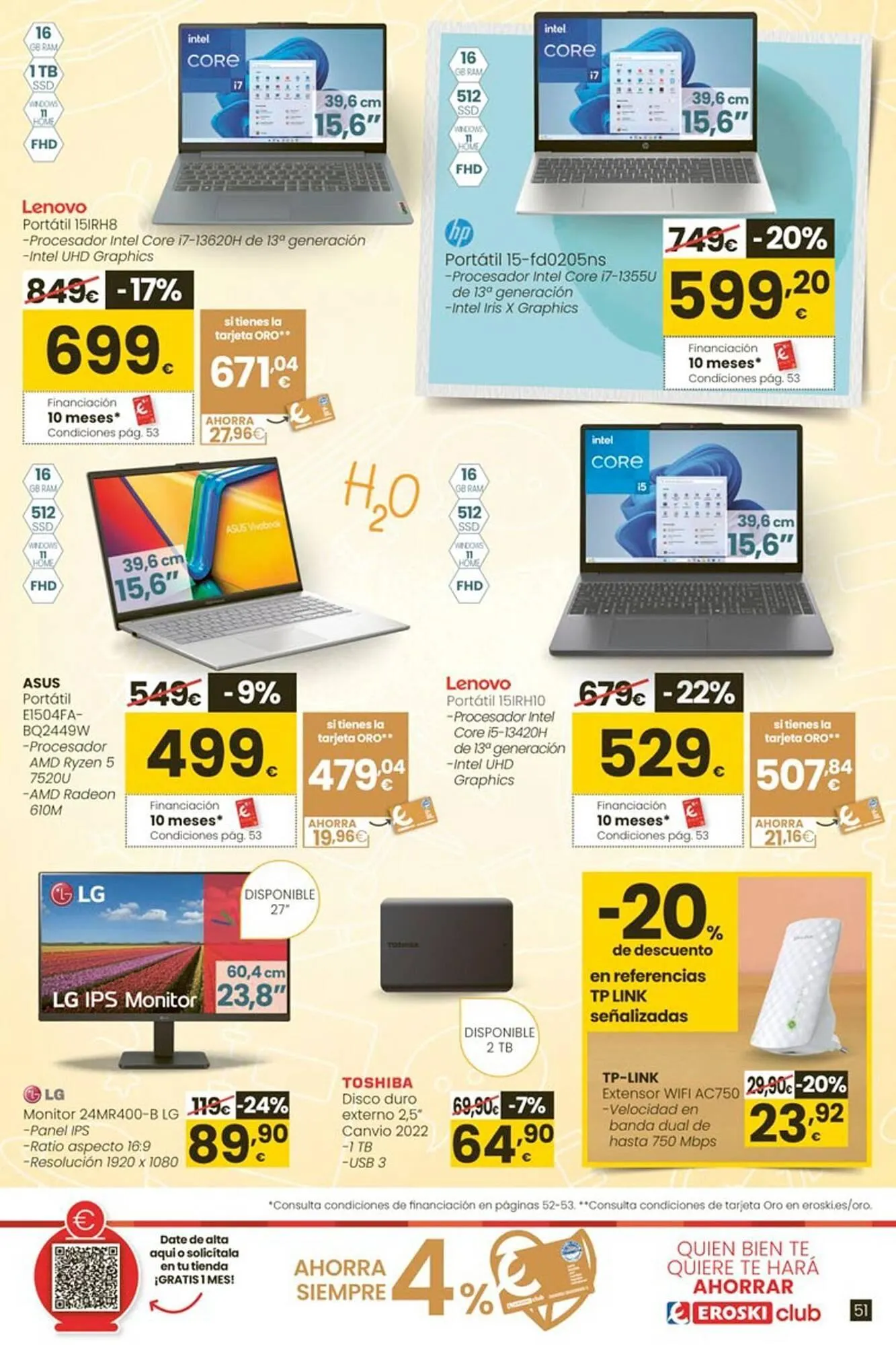 Catálogo de Folleto Eroski 21 de agosto al 17 de septiembre 2025 - Página 51