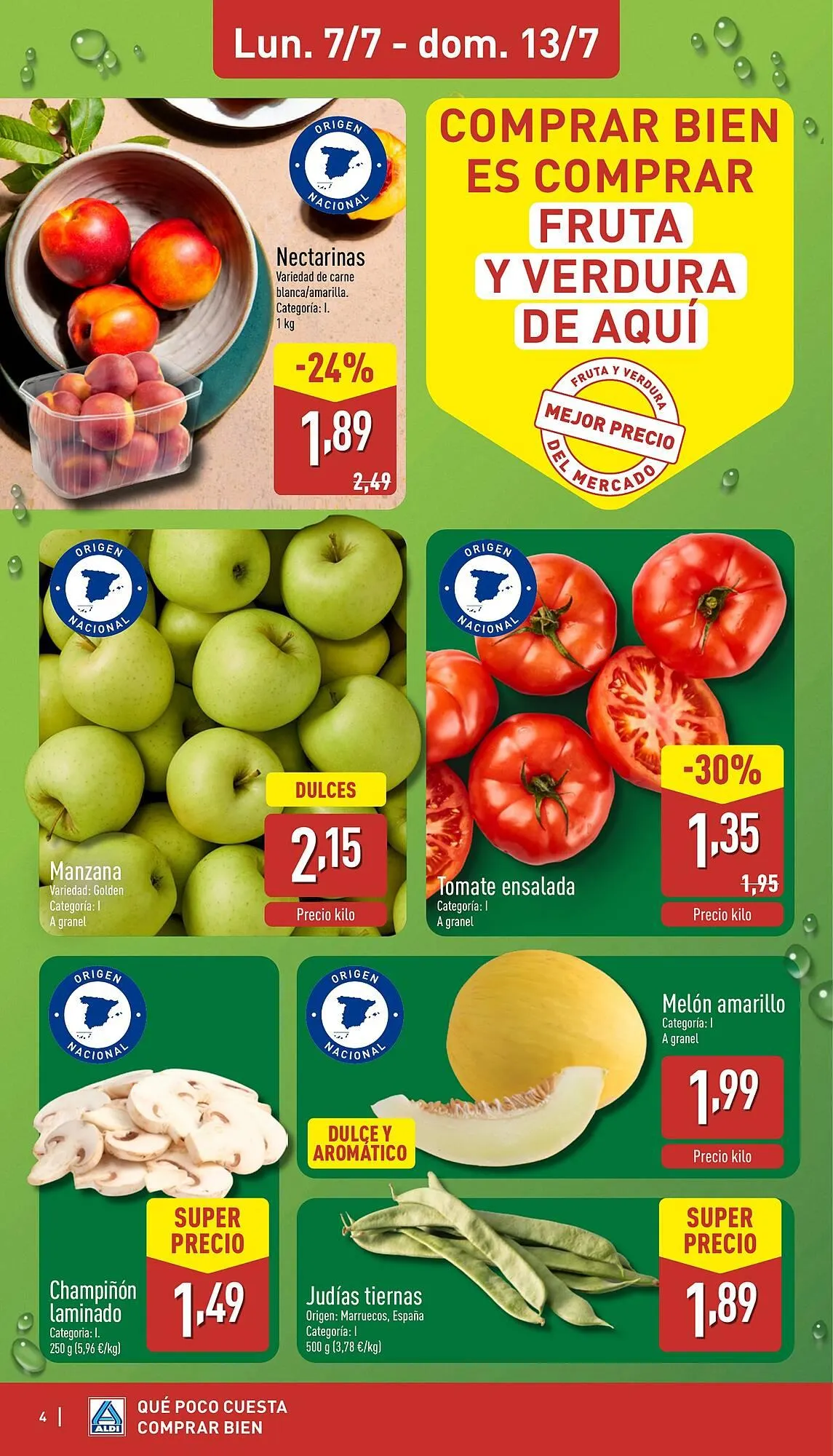 Catálogo de Folleto ALDI 7 de julio al 13 de julio 2025 - Página 4