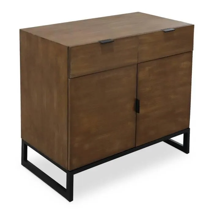 Aparador Panara Roble claro 2 puertas y 2 cajones